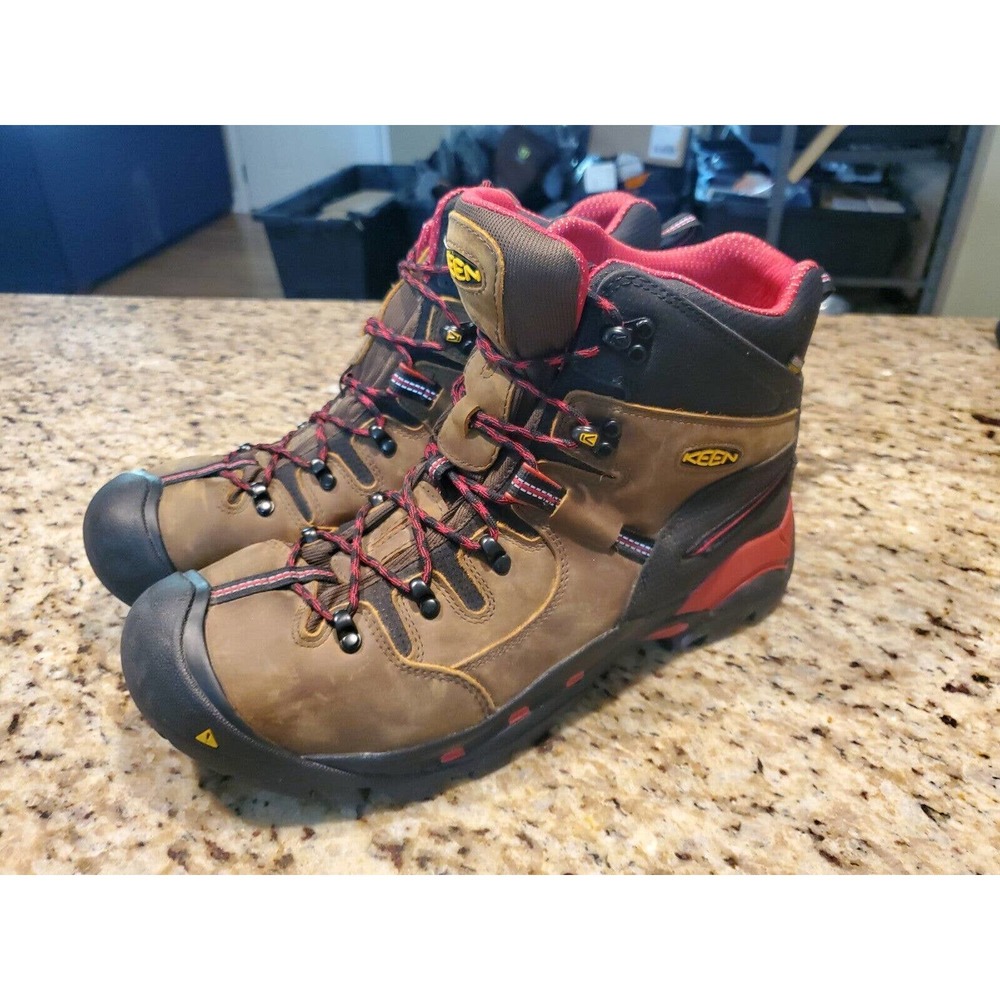 New. Sz 15EE KEEN Utility Men's Pittsburgh 6" Steel Toe Waterproof Work Boot 🔥